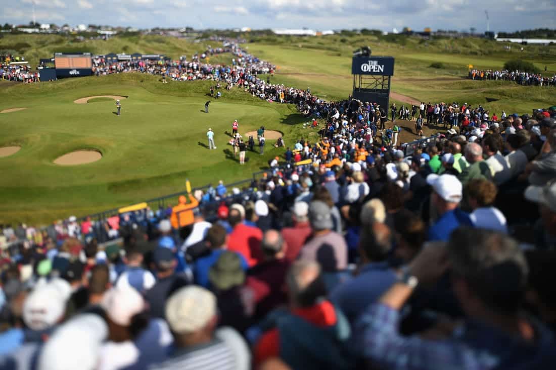 A View From The Stands at The Open Championship 2019