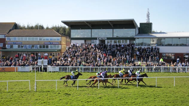 The Main Stand at Exeter Racecourse