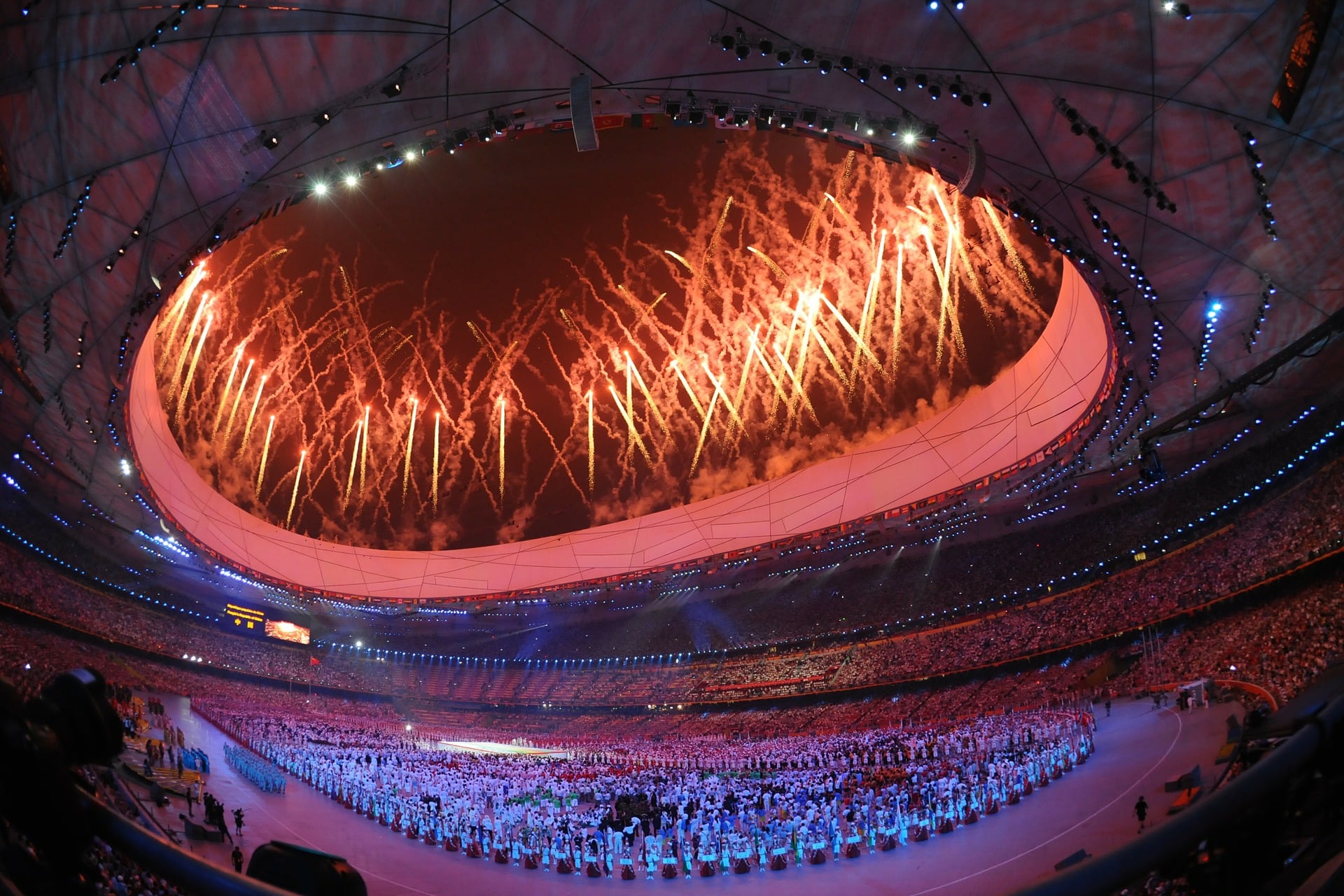 Beijing Opening Olympic Ceremony Fireworks