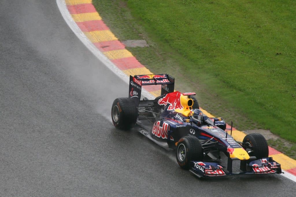 A Red Bull Formula 1 car